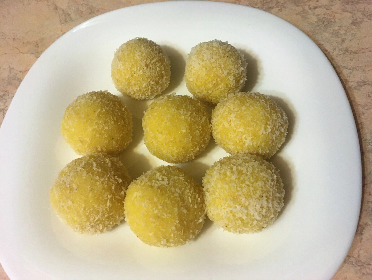 Десерт из кукурузных палочек