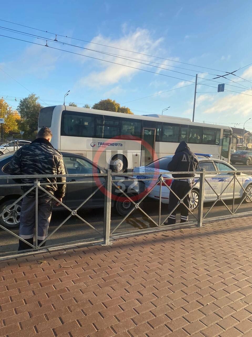 Настоящий типичный брянск. ДТП Брянск Московский проспект.