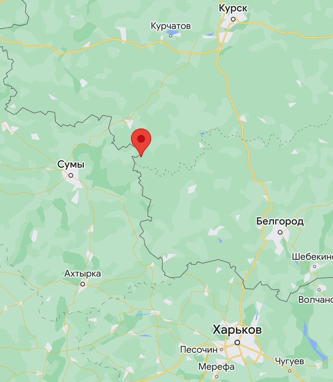 Карта гирьи курская область