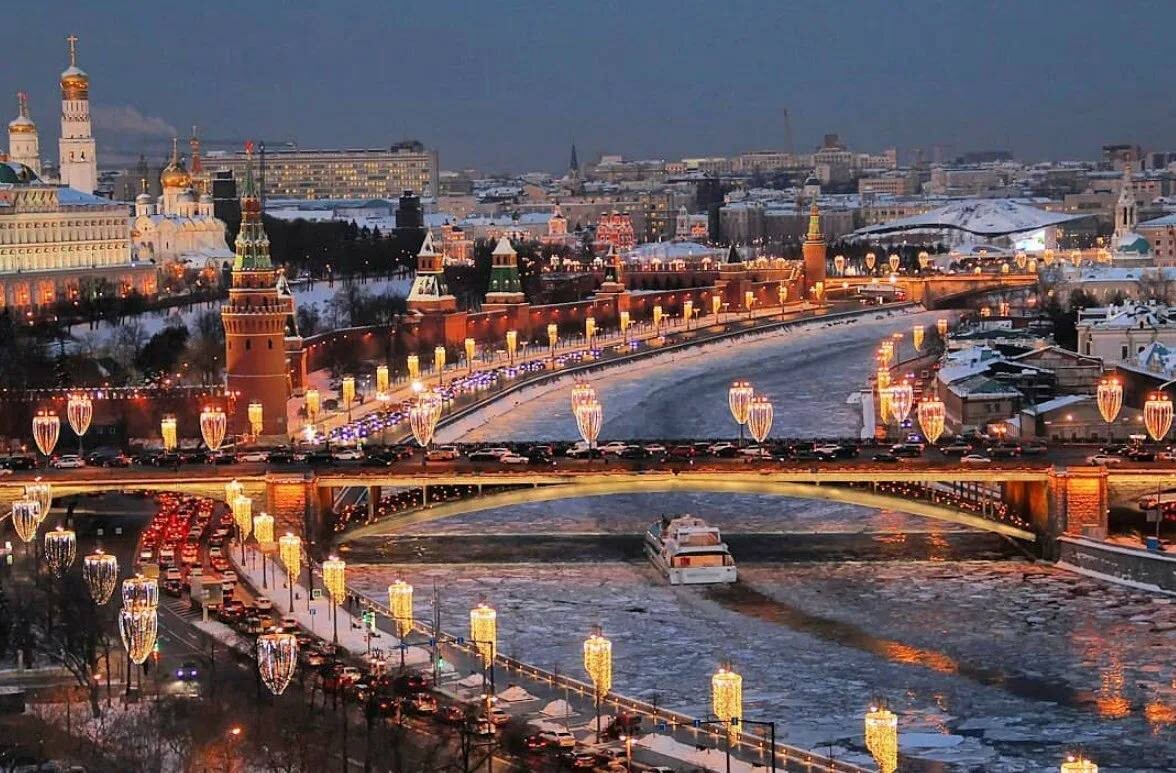 Москва фото зима лучшие