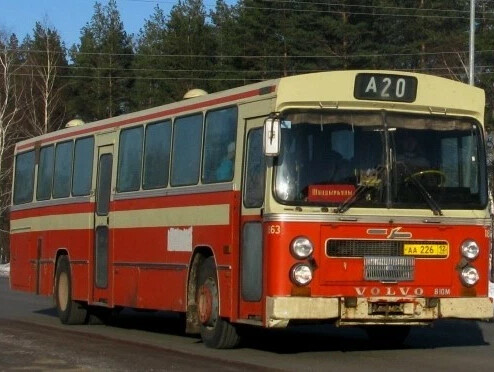 Автобус Вольво b10r 1985