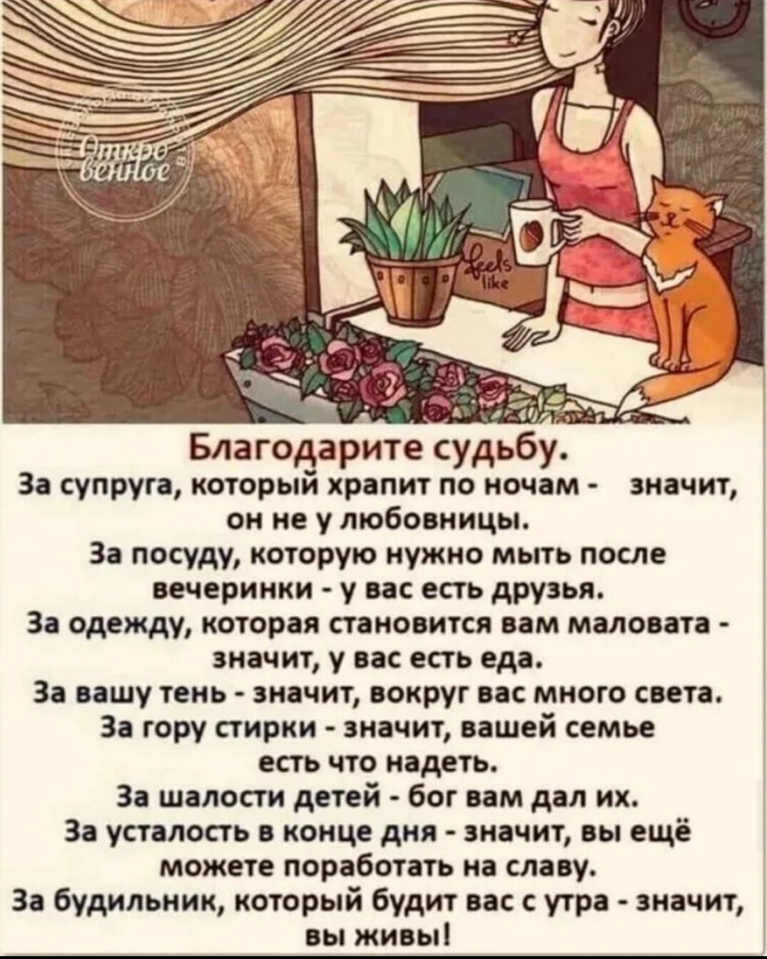 Благодарите судьбу за супруга который храпит по ночам значит. Что значит быть женой. Благодарите судьбу за супруга. Что значит быть женой. Самые лучшие жены.