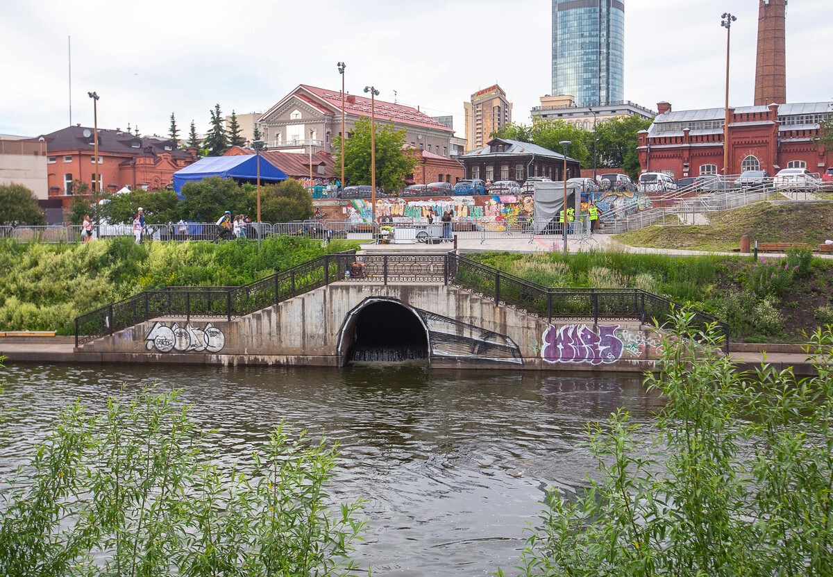 Набережная в екатеринбурге