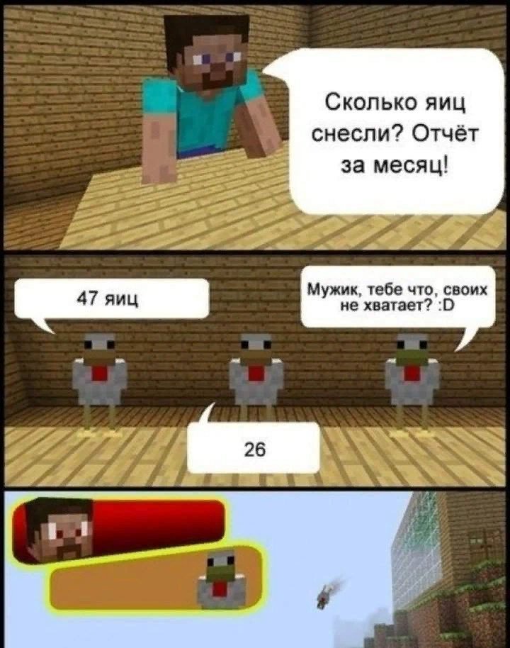 Комиксы Minecraft, fffuuu комиксы про майнкрафт, приколы