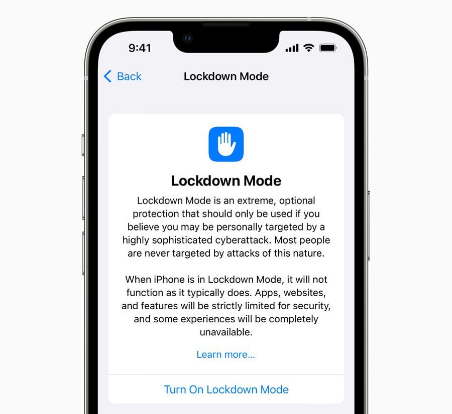 Lockdown mode iphone. Lockdown mode iphone