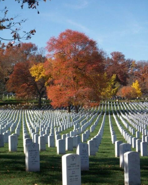 Арлингтонское кладбище в вашингтоне