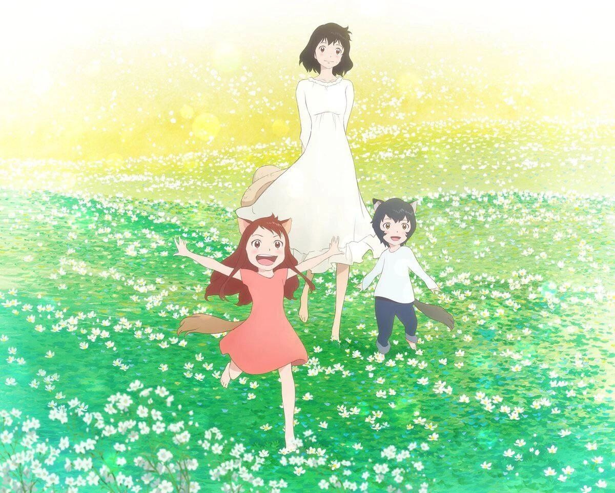 Ookami Kodomo no ame to Yuki реклама