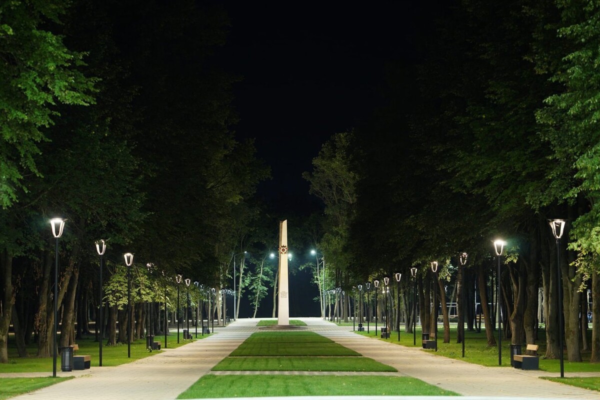 Парк в городе орел
