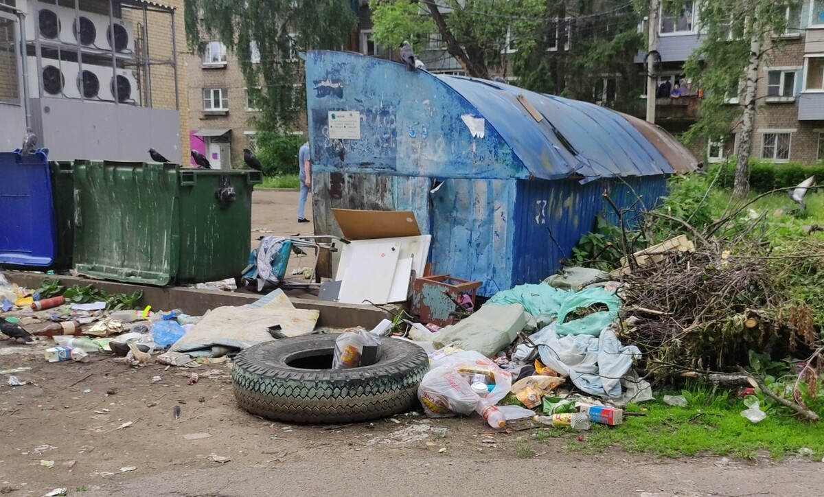 Штраф за выброс мебели на помойку