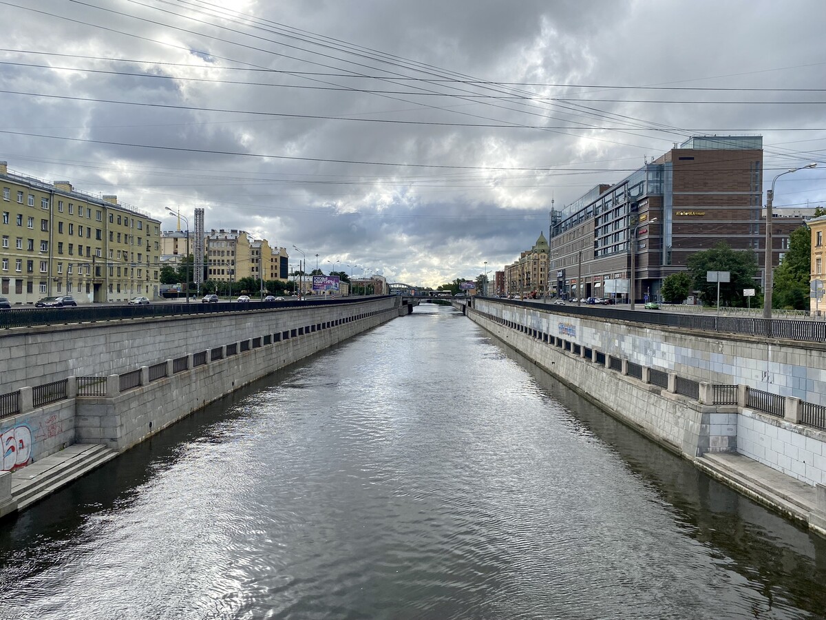 Санкт-Петербурга набережная Обводный канал 2022 год