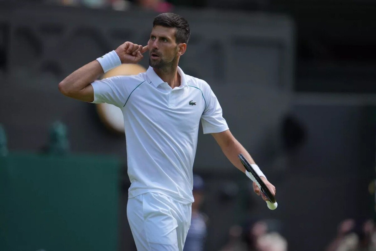 Novak Djokovic Jannik Sinner Wimbledon