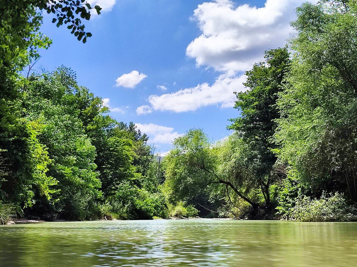 Река Кубань поменяла русло