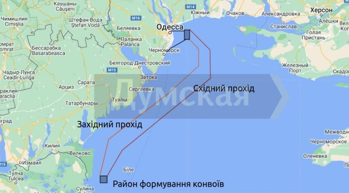 Карта станция морская