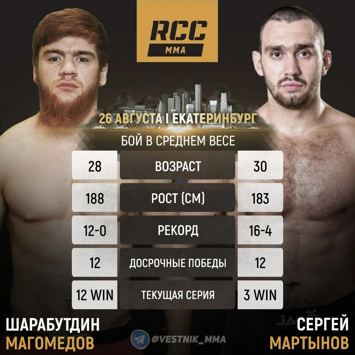 Алексей Мартынов ММА