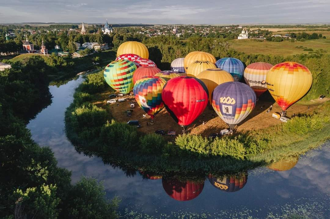 Фестиваль воздушных шаров в переславле фото