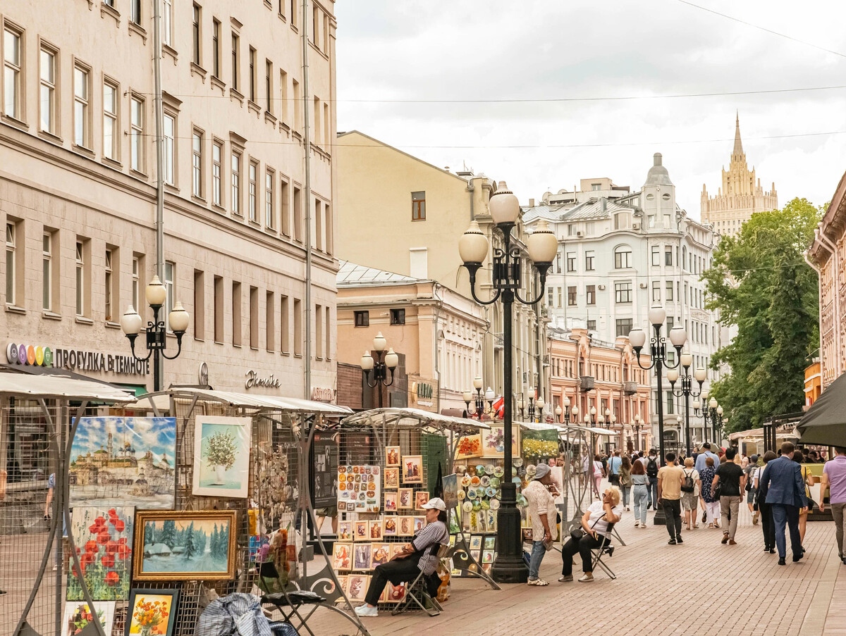 арбат москва достопримечательности зимой