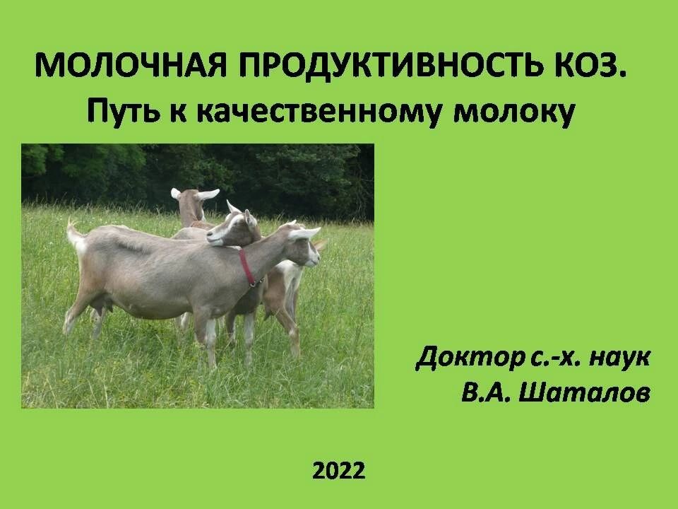 Инвестиционный проект молочное козоводство образец