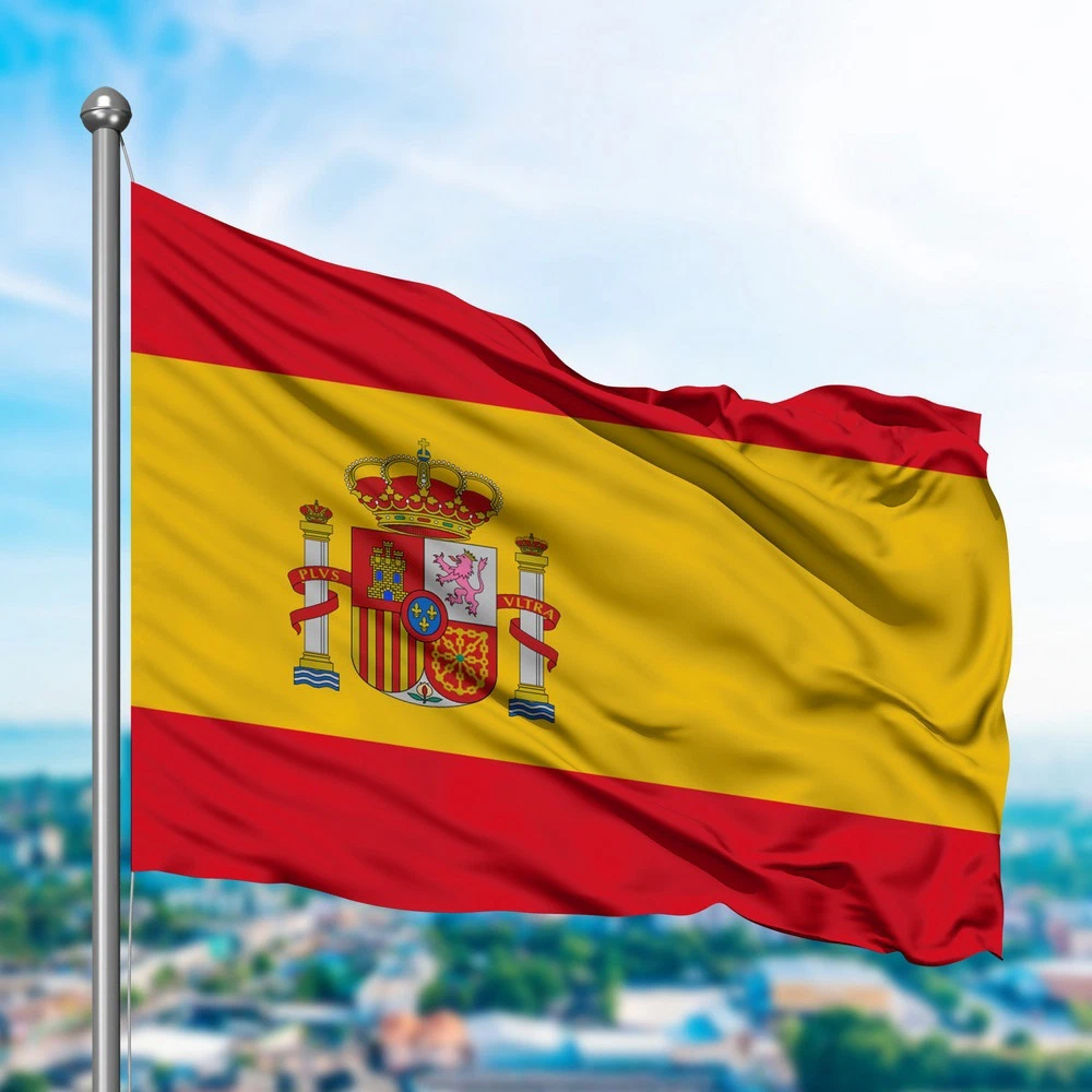 Как выглядит флаг испании фото