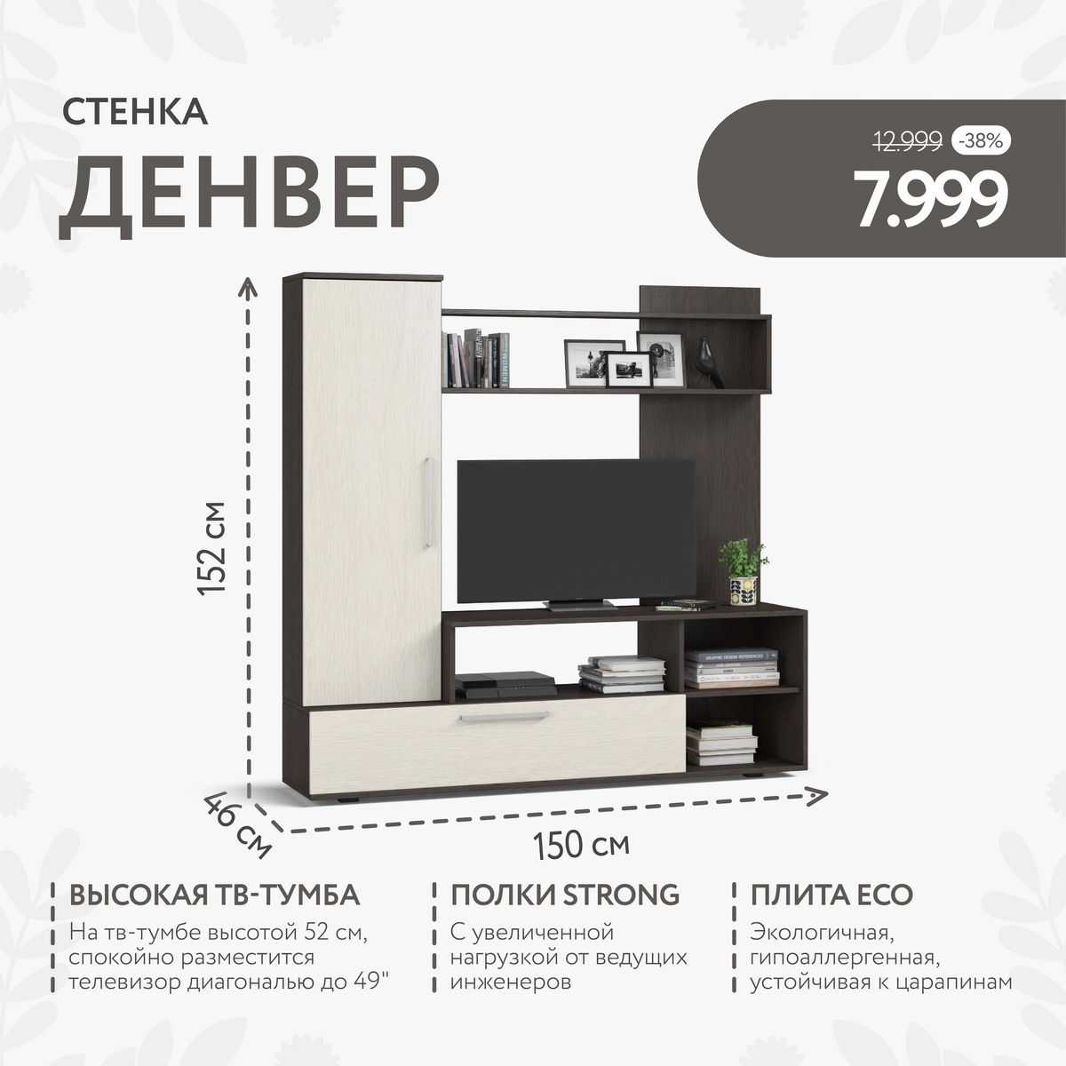 Стенка 150 длина