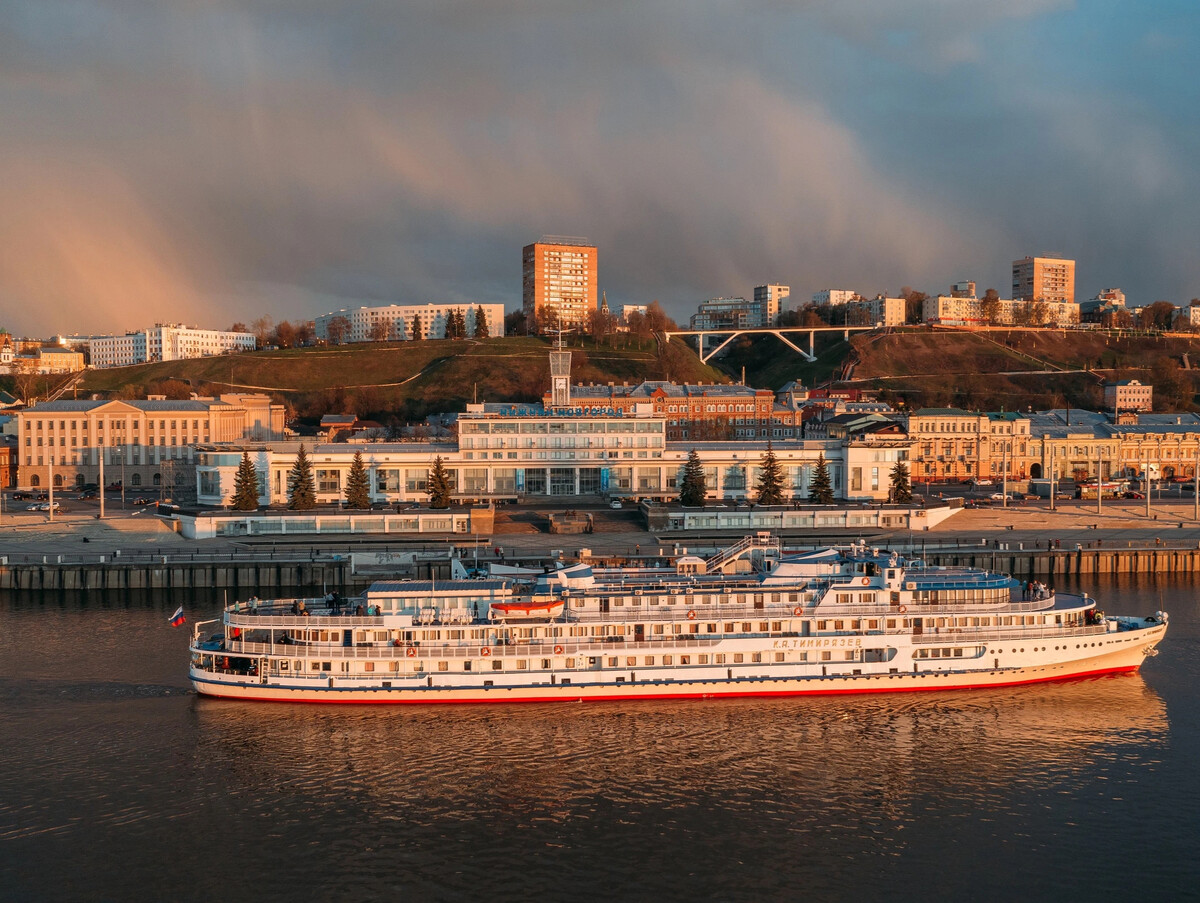 река волга в нижнем новгороде