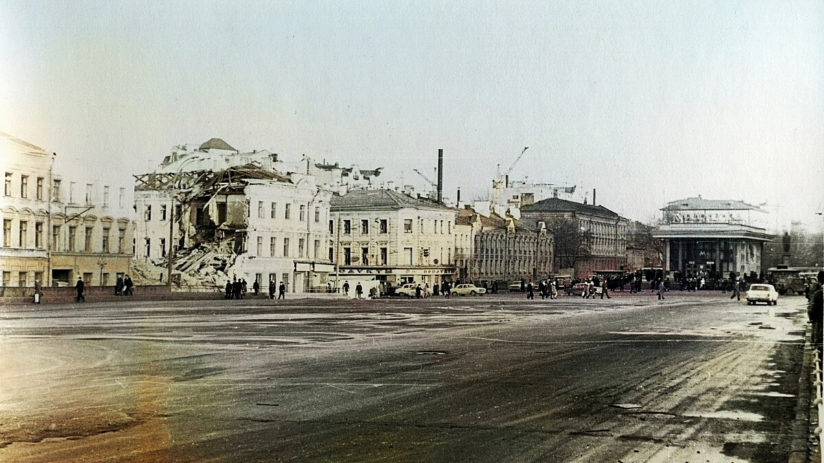 Снесенные исторические здания Москвы. Старый сквер. Старинная площадь. Тургеневская площадь Москва.