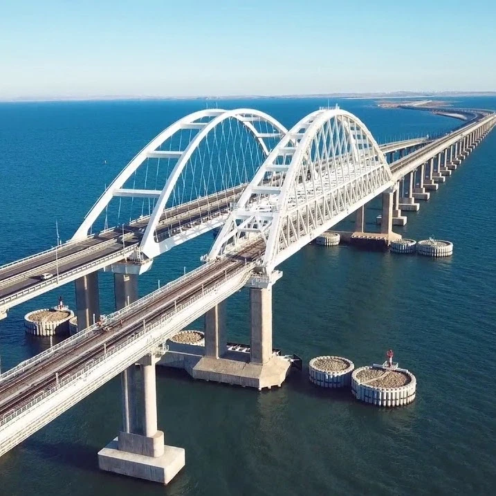 Крымский мост новые фото протяженность
