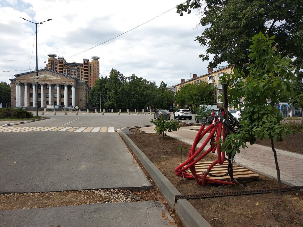 Площадь Маяковского до реконструкции