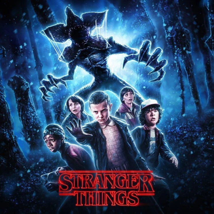 Stranger things плакат. Очень странные дела 1 Постер. Очень странные дела плакат.