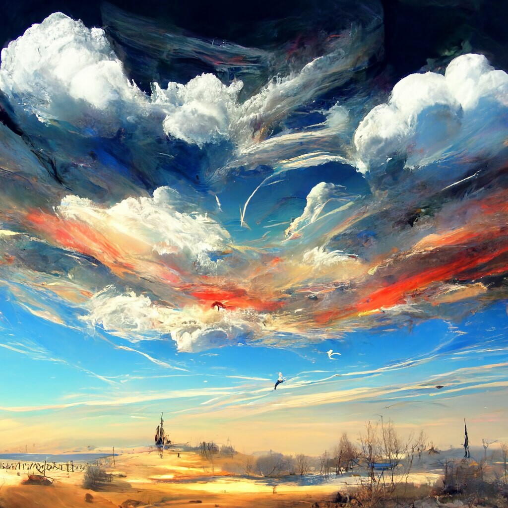 Imagine art. The Sky картина.