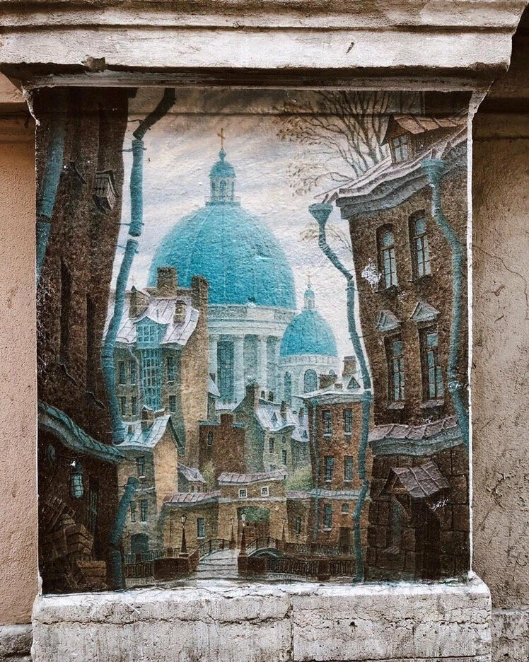 Картины на домах
