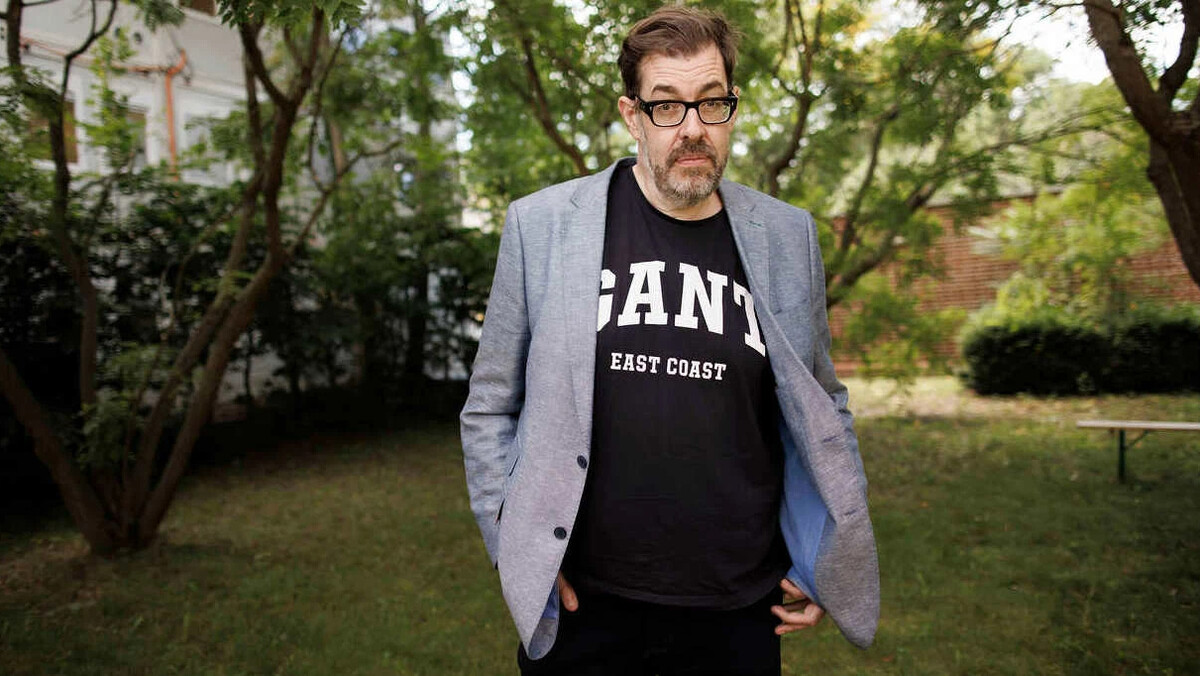 Затевать новые. Richard Osman. Richard Osman the Thursday Murder Club. British writer Beard.