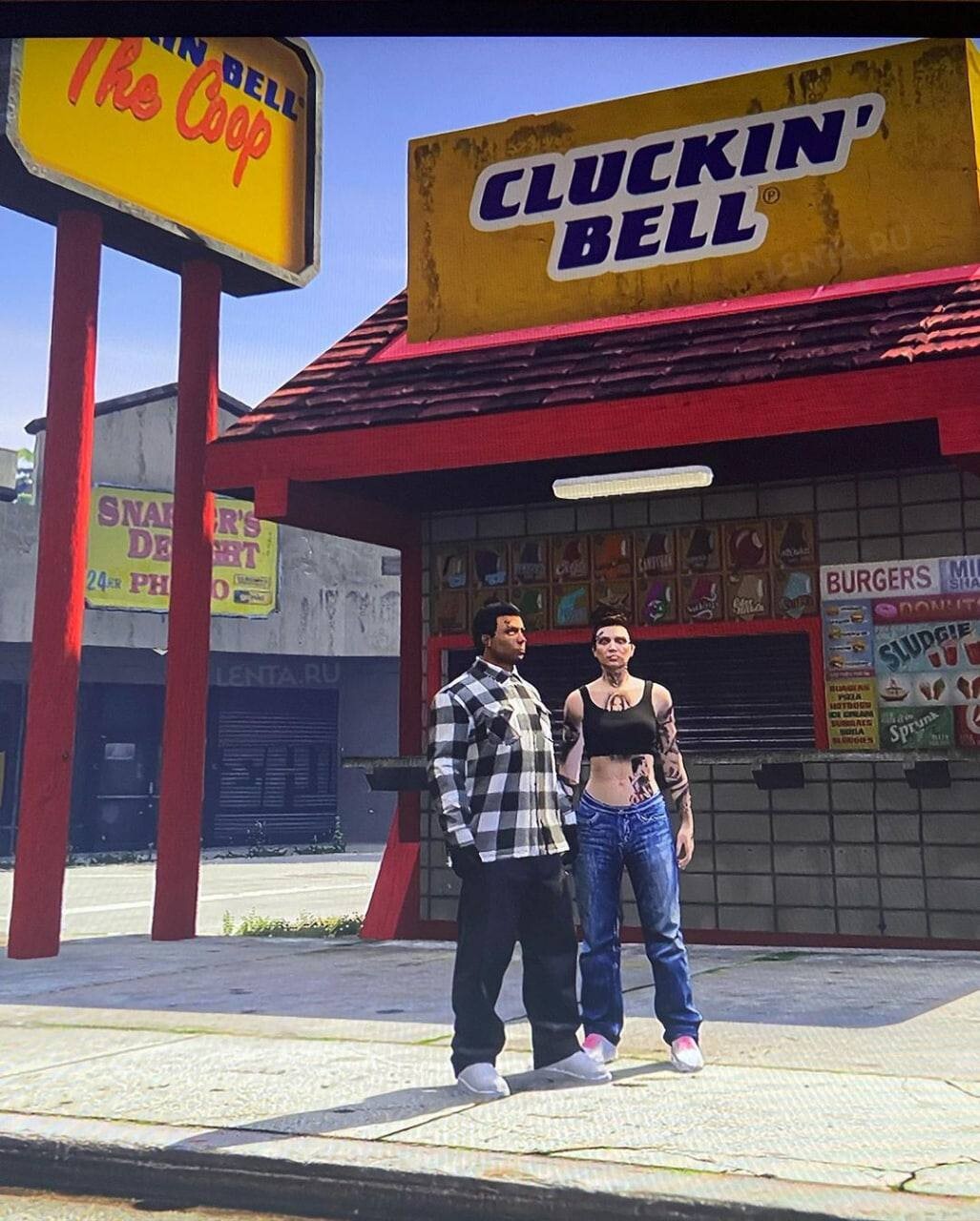 Cluckin bell gta 5 на карте фото 2