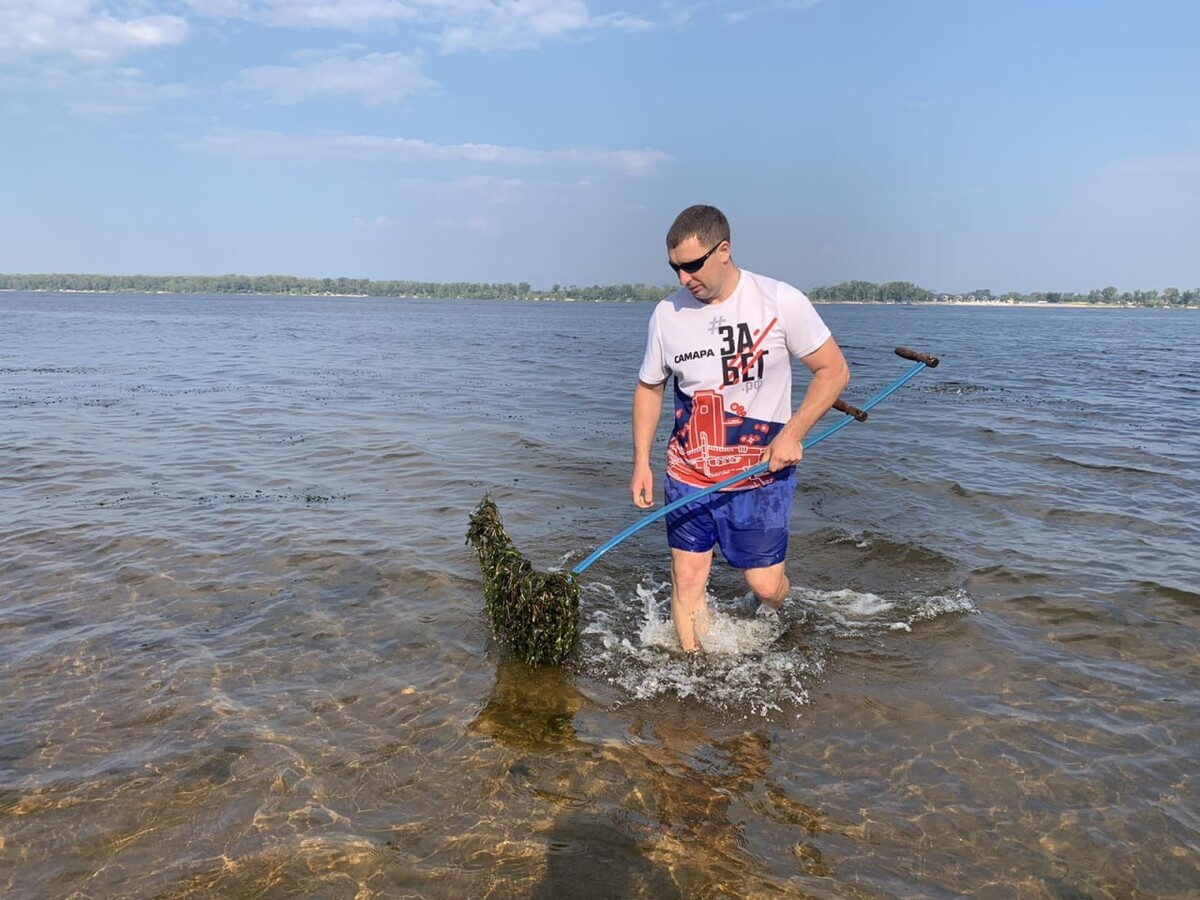 пляжи на волге в самаре