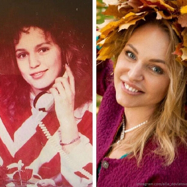 Довлатова до и после пластики Телеведущая Алла Довлатова поделилась фотоснимком, как она выглядела на "заре. З