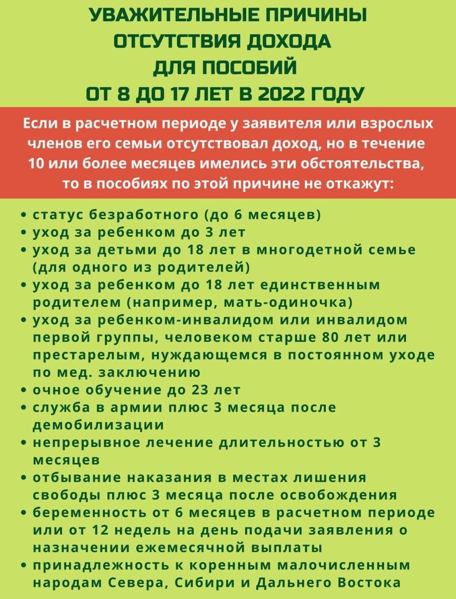 Что считается уважительной причиной. Уважительные причины отсутствия доходов. Объективные причины отсутствия дохода. Уважительные причины отсутствия. Пособие от 8 до 17.