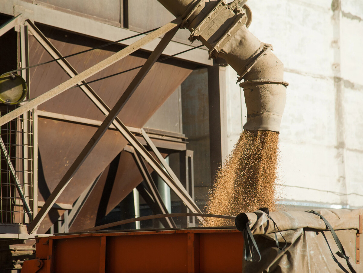 Союз экспортеров зерна. Подъемник для зерна. Закупка зерна на элеваторе. Погрузка зерна в амбаре картинки.