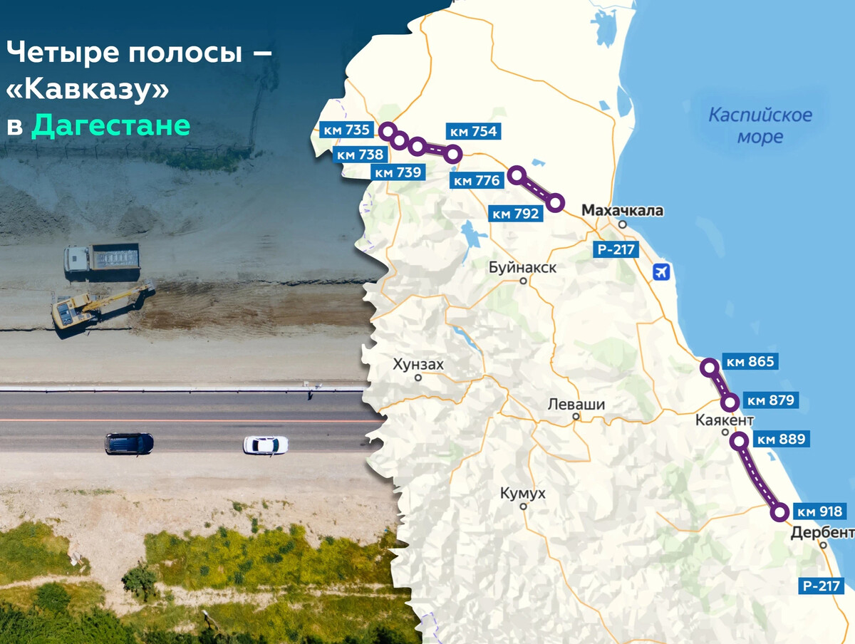 Большая кавказская дорога проект