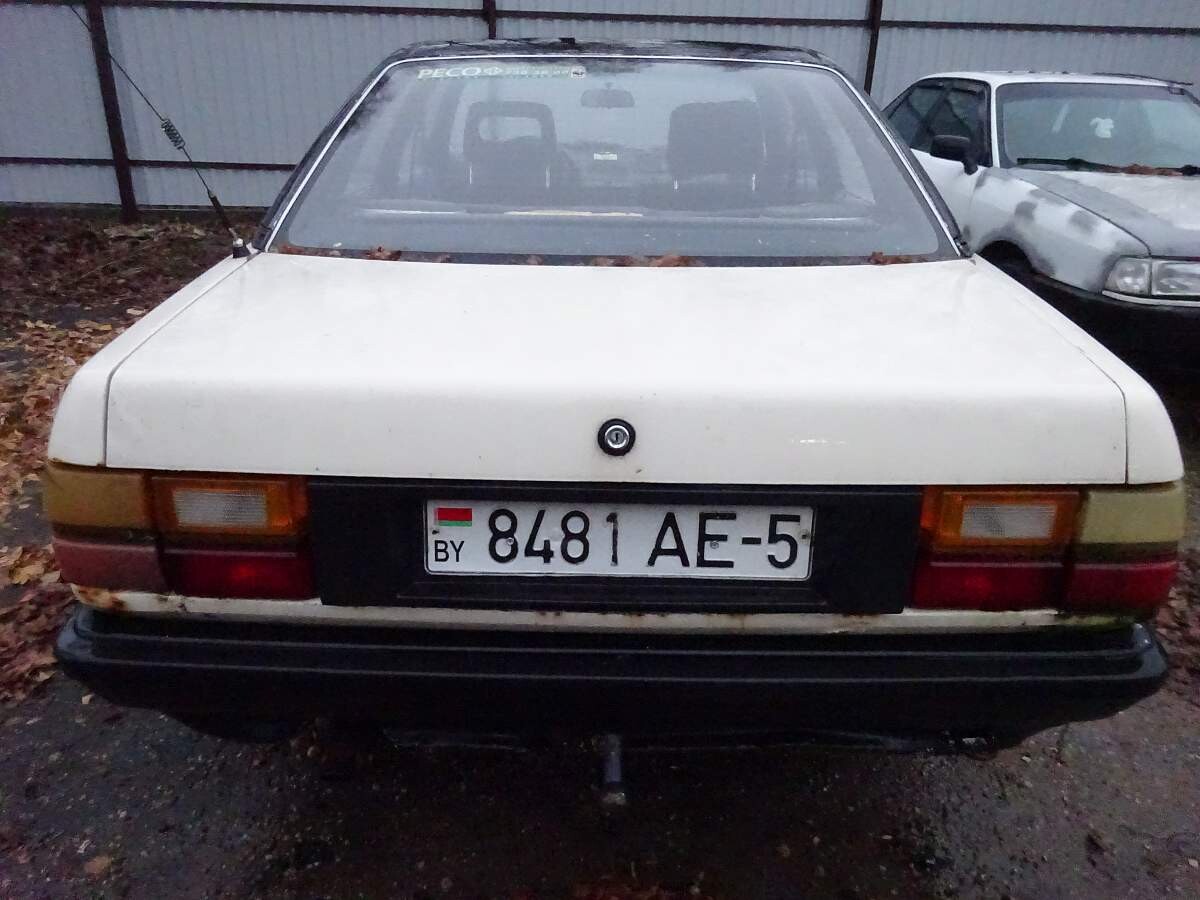 🚘 Audi 100, 1985 🗺 Минская область, Слуцкий р-н, г. Слуцк, ул… |  Конфискованные авто в Беларуси | Дзен