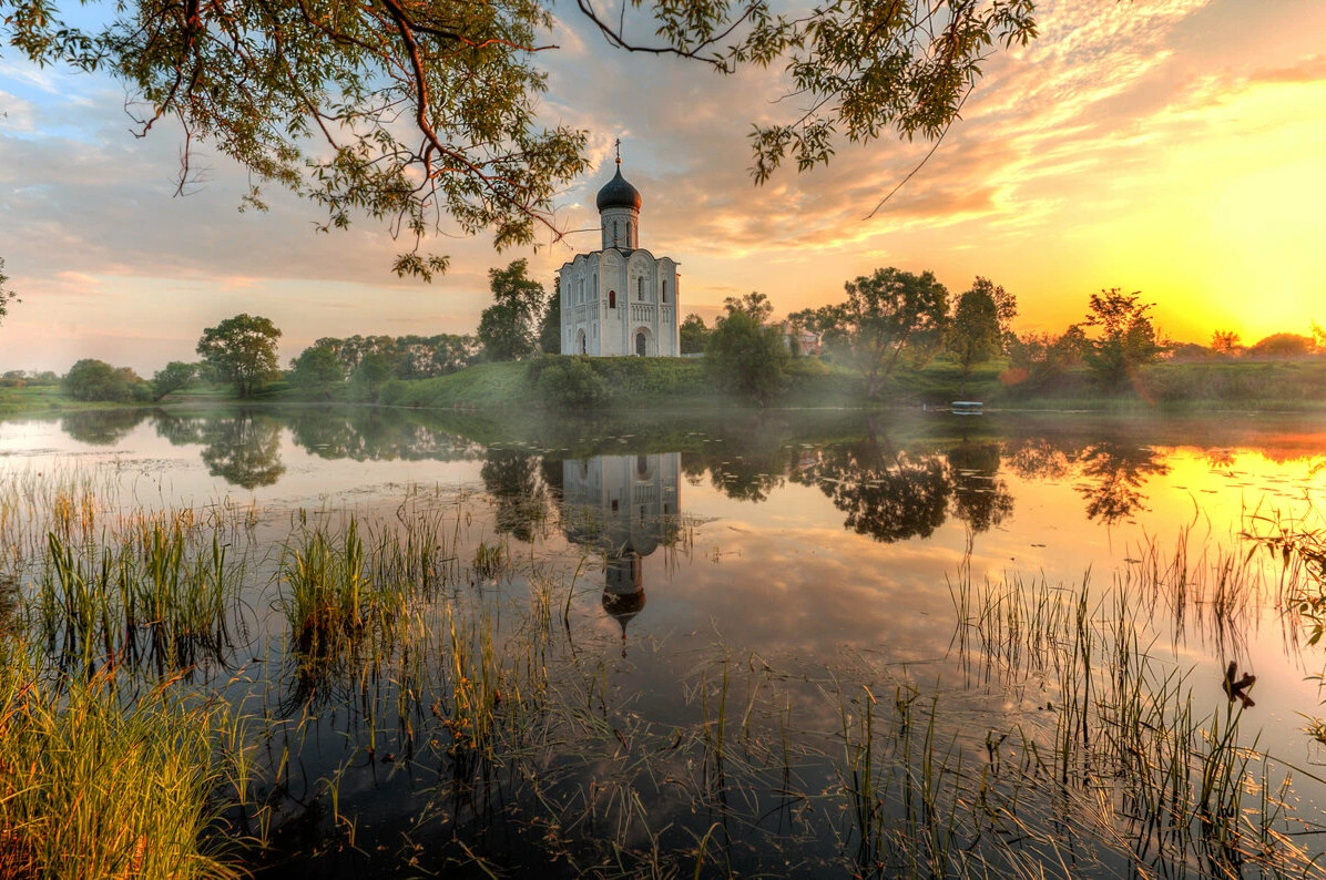 Фото храмов и церквей россии с пейзажем