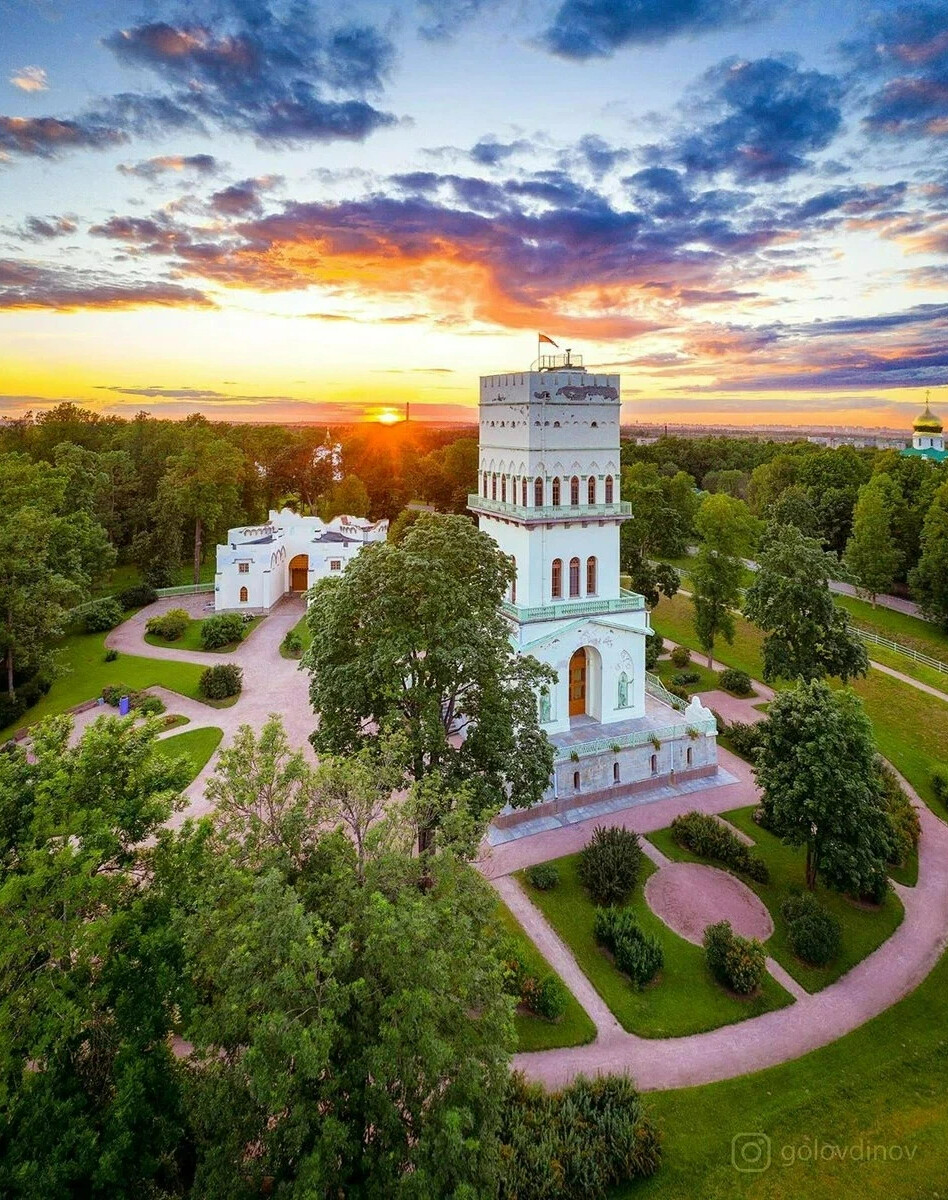 певческая башня царское село