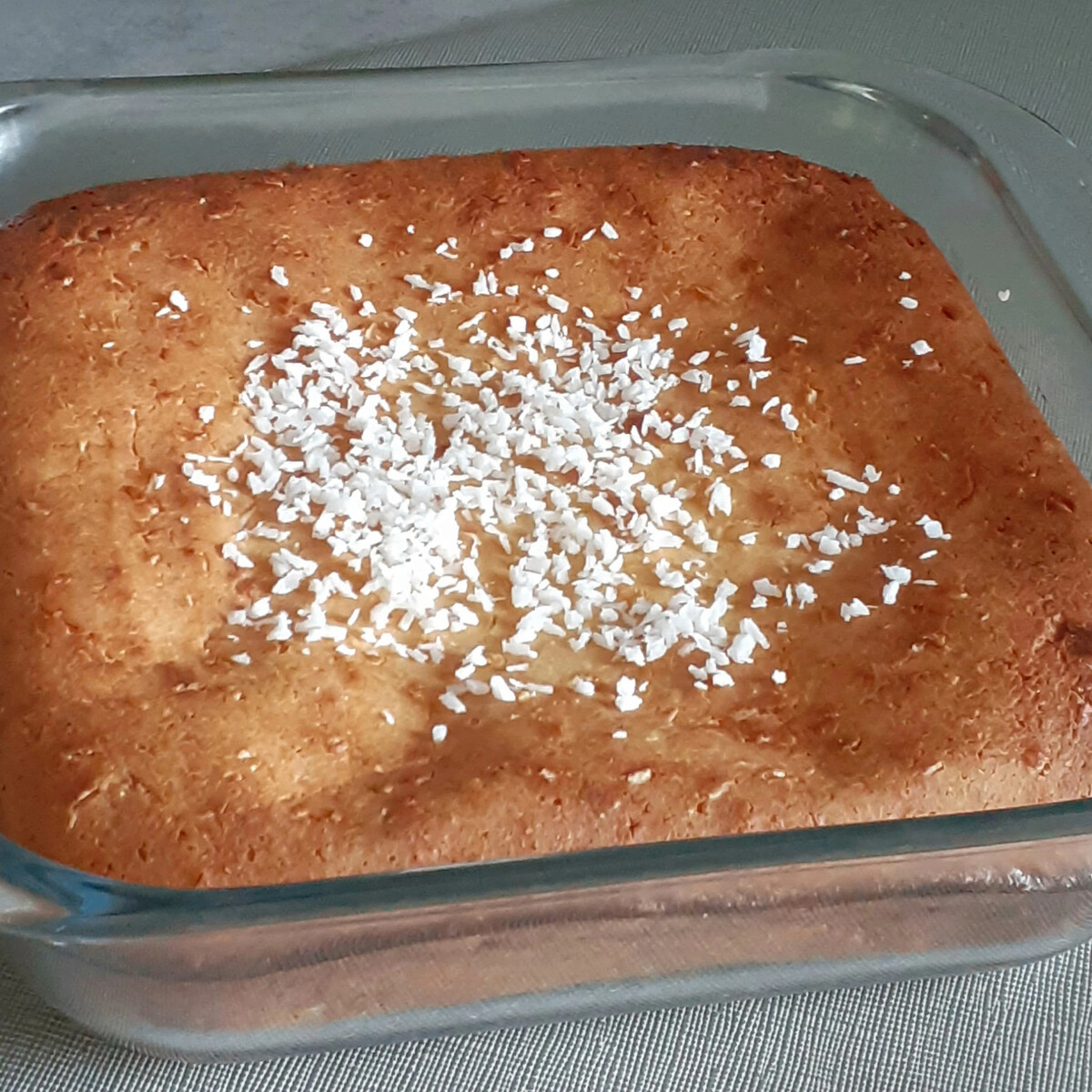 Творог с кокосовой стружкой