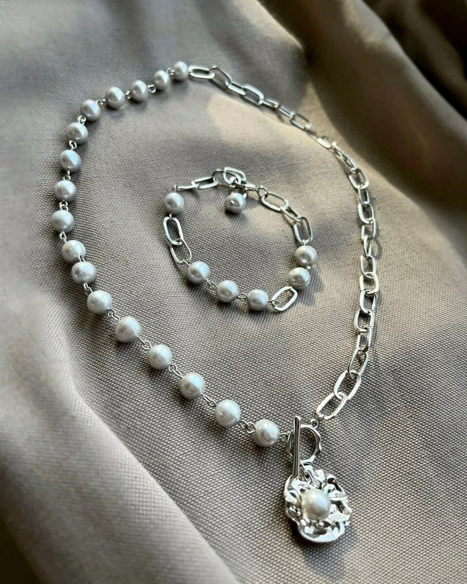 колье комбинированное