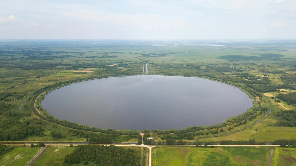 Круглое озеро в брянске