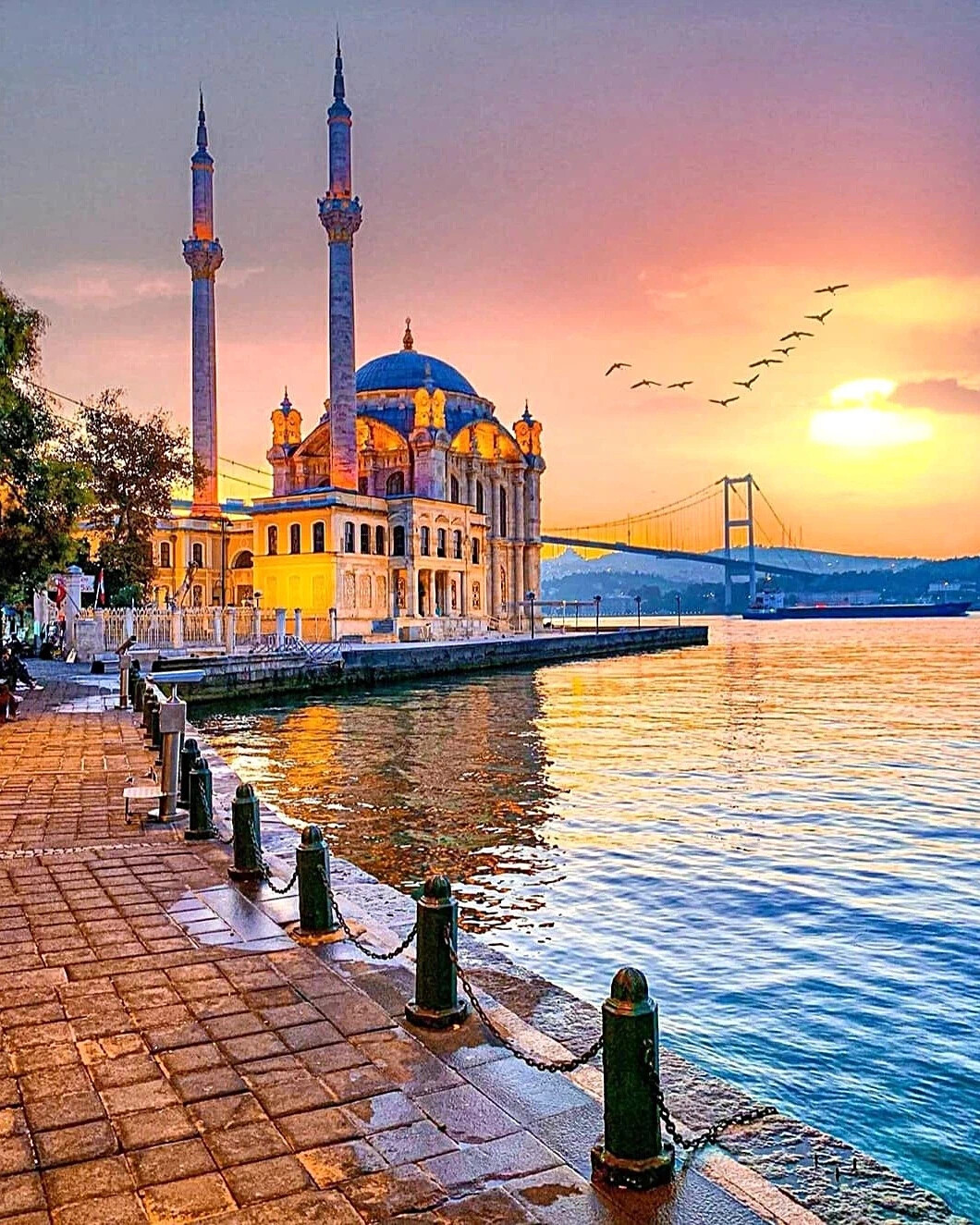 Стамбул Босфор мечеть