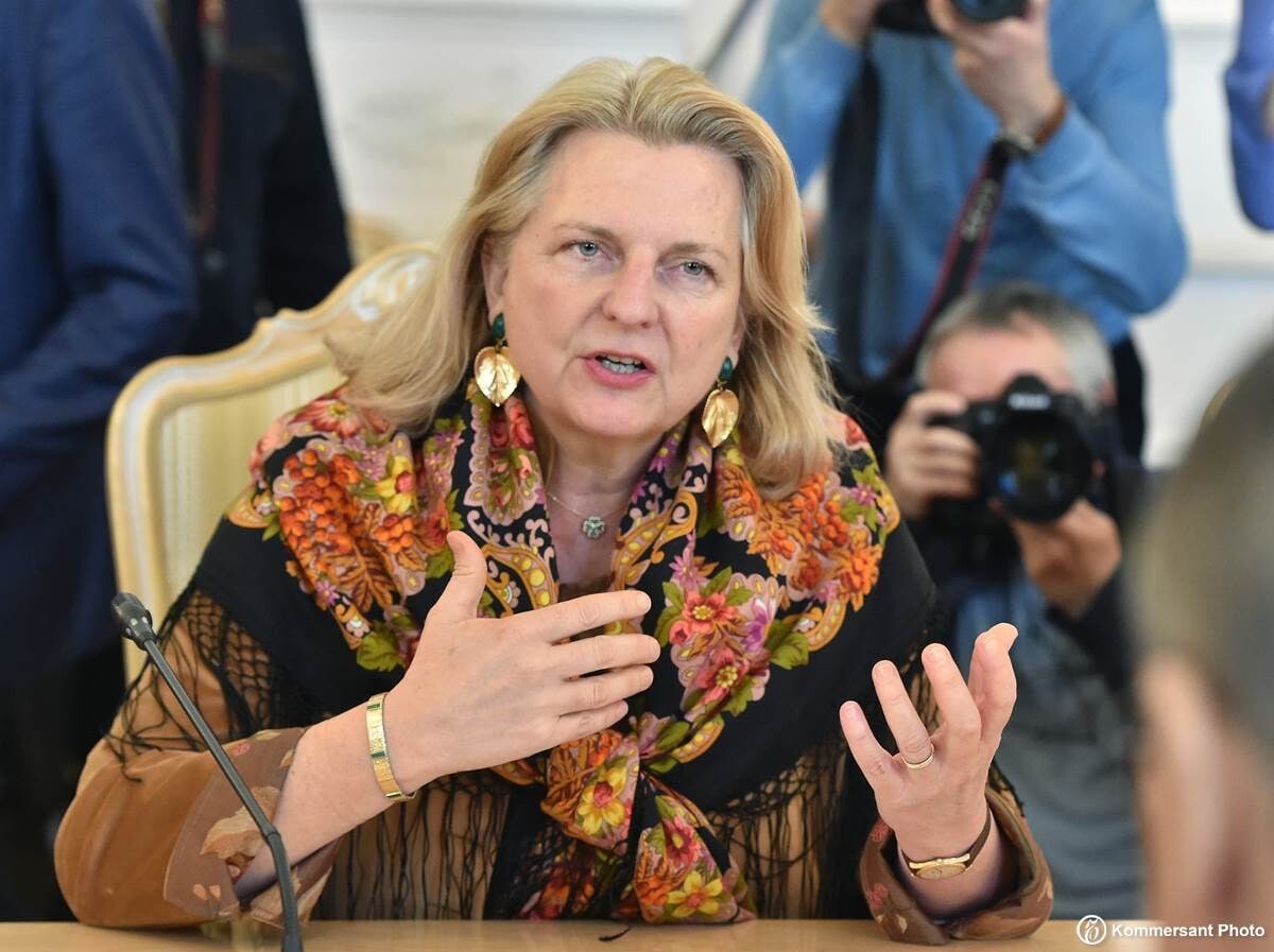Министр иностранных дел австрии