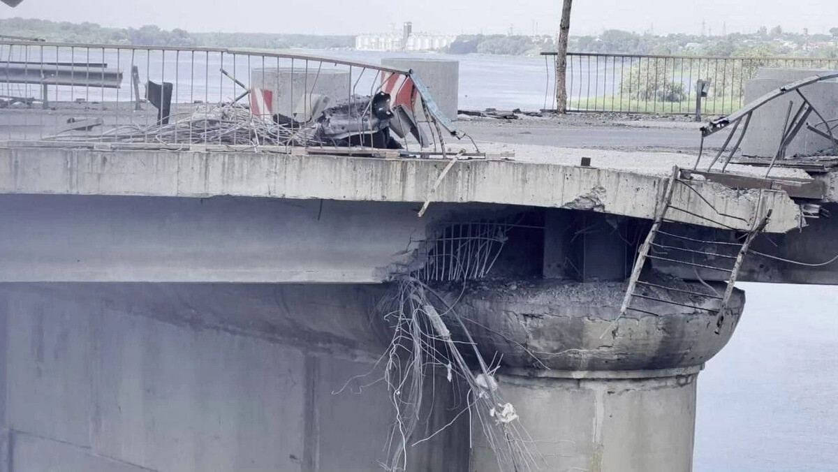 антоновский мост сейчас