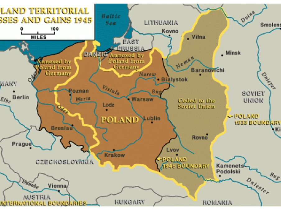 Какая территория была передана. Карта Польши после второй мировой. Карта Польши до второй мировой войны. Территория Польши до и после второй мировой войны. Карта Польши 1939 года.