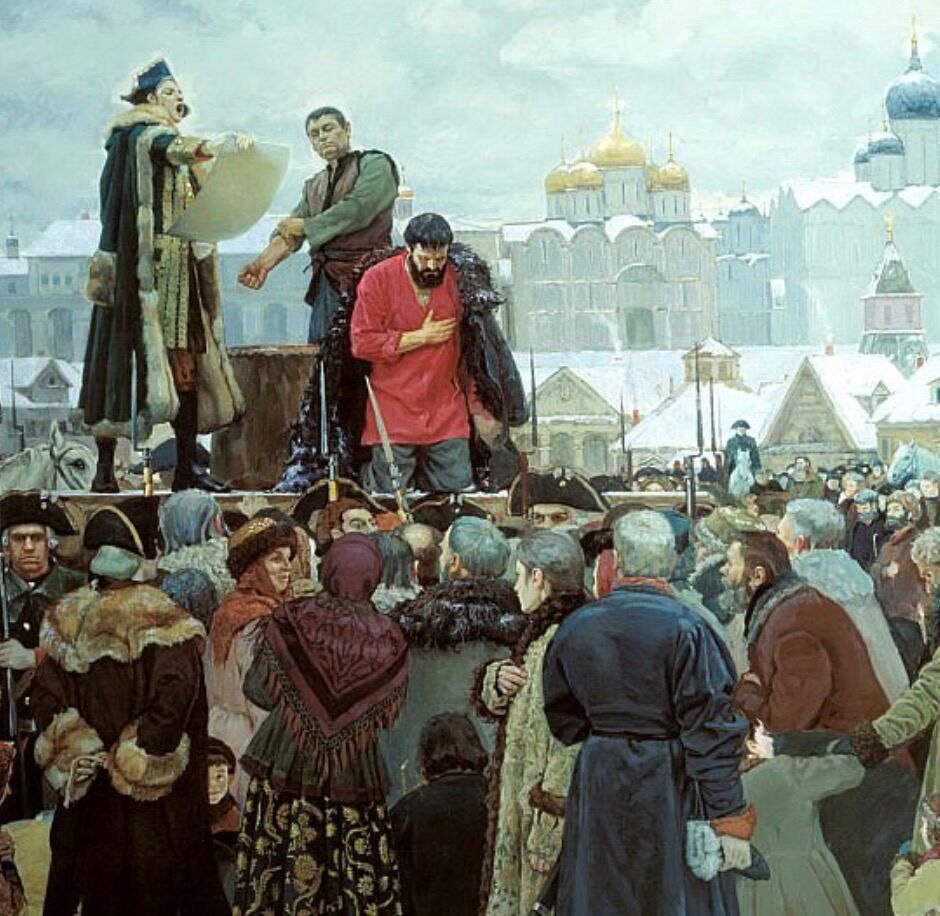 Восстание разина картина