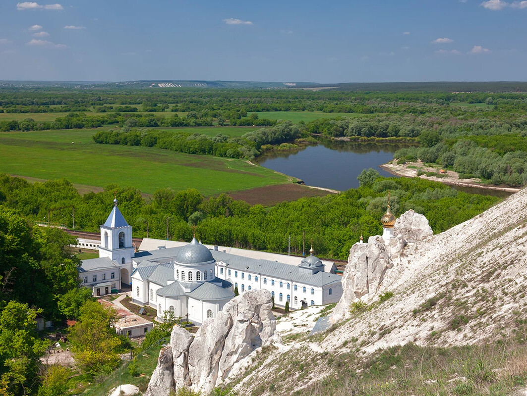 Меловые останцы Воронежской области