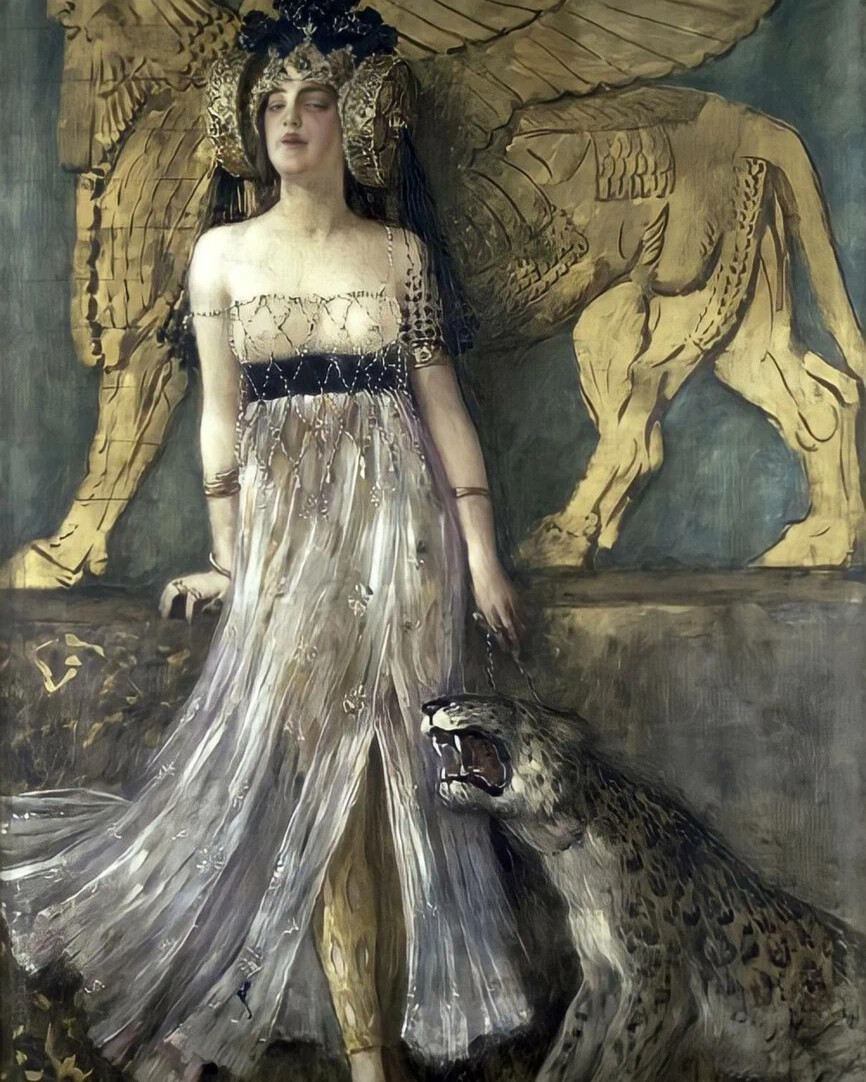 Ара прекрасный и семирамида картина